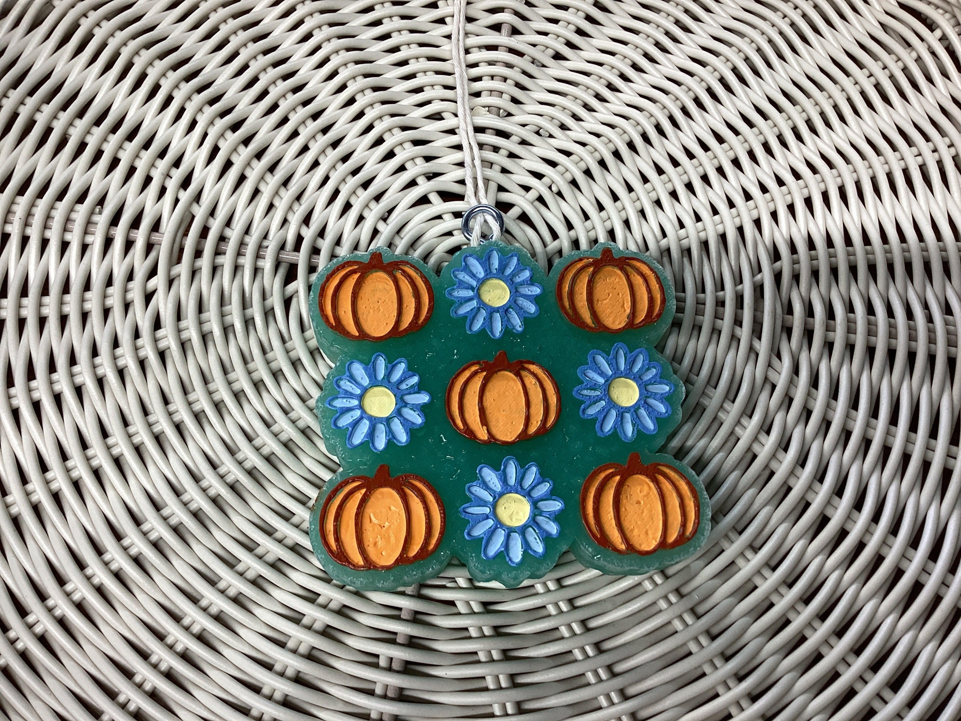 Pumpkin Flower Freshie